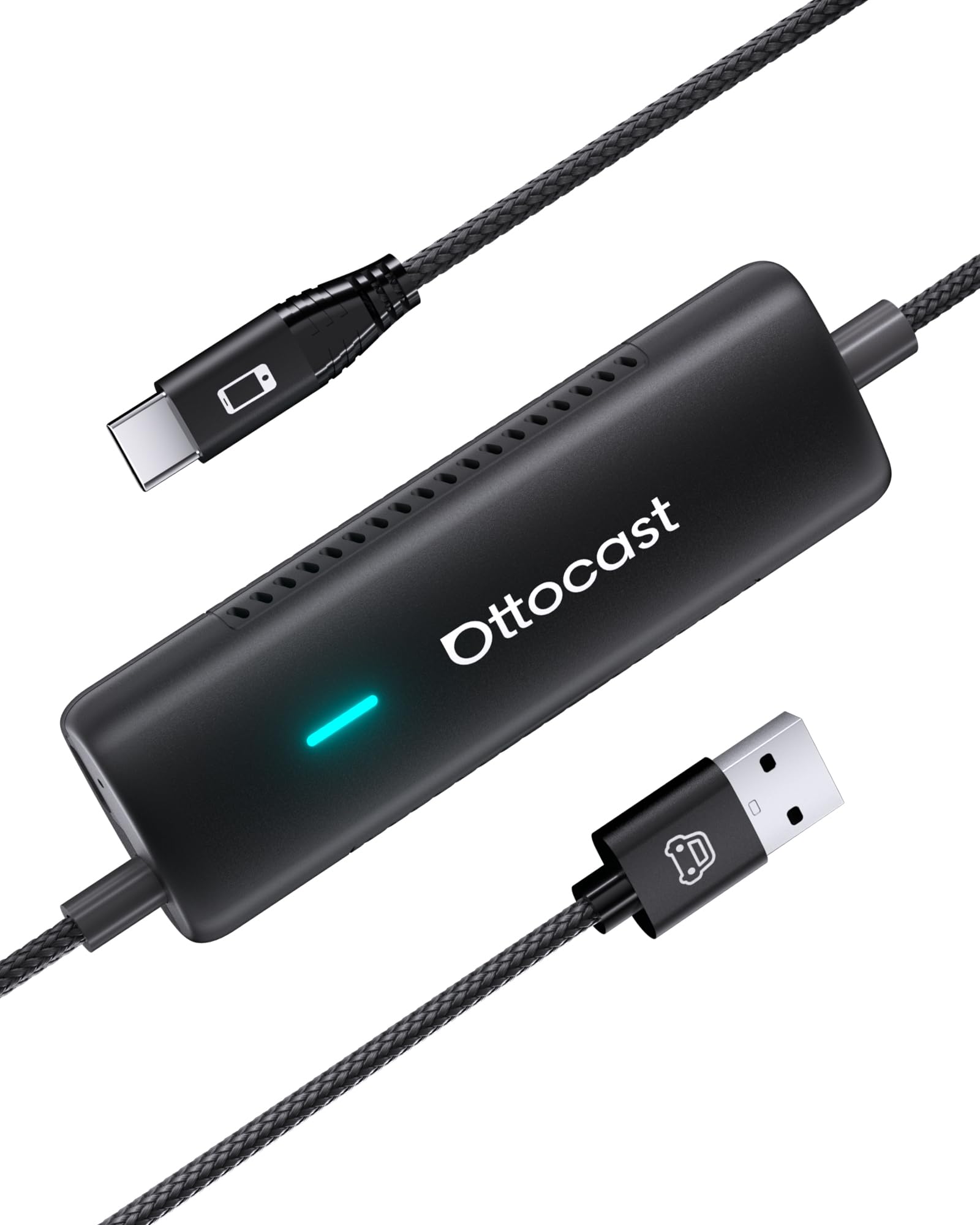 Ottocast Mirror Touch 2026 Nieuw model, 3-in-1 Screen Mirroring